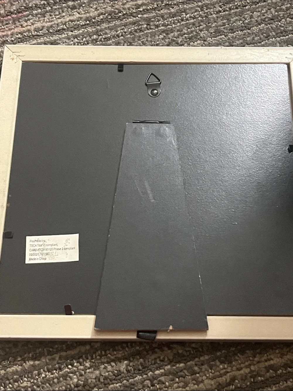 Neutral Grey Wood Picture Frame with 'Love at First Sight' Mat